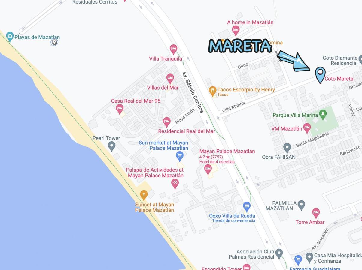 Mareta 201 Hermoso Cerca De La Playa Mazatlán Eksteriør bilde